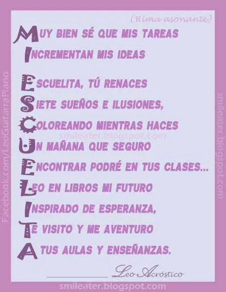 Poesia ami colegio por su aniversario - Imagui Poesia ami colegio por su aniversario - Imagui