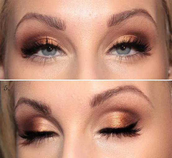 Smokey eyes en dorado y negro | Tutorial maquillaje | MaquillajeRossa Smokey eyes en dorado y negro | Tutorial maquillaje | MaquillajeRossa