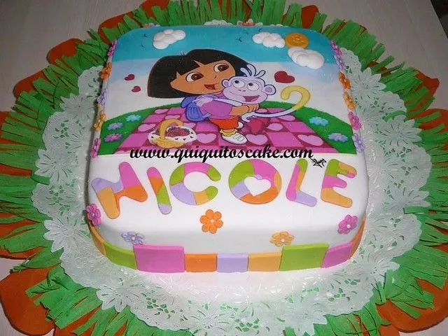 Snap Torta Dora la exploradora photos on Pinterest