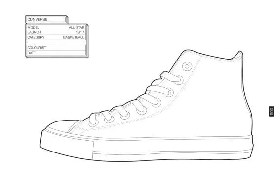 Converse para pintar - Imagui