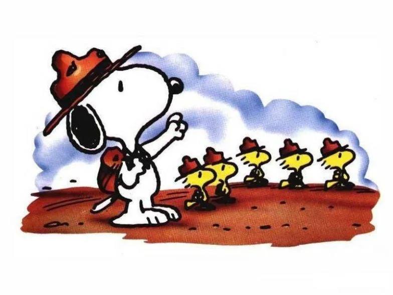 Dibujos de Snoopy y sus amigos - Imagui