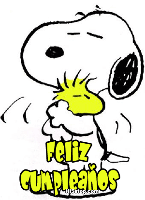 Snoopy feliz cumpleaños - Imagui