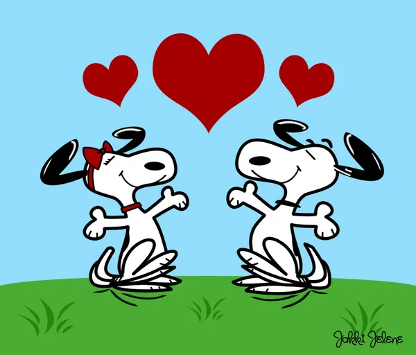 Snoopy Finds Love by jakkijelene on DeviantArt