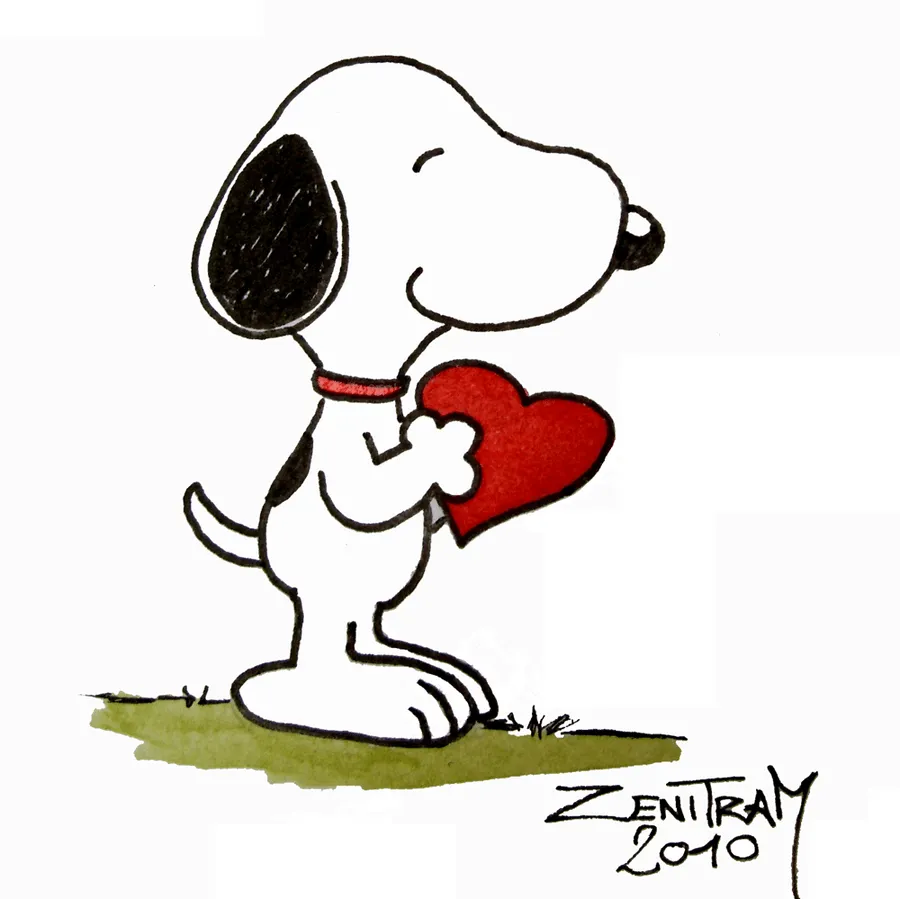 Snoopy in love by Zenitram-Anth on DeviantArt