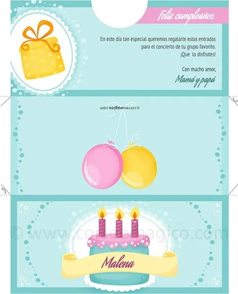 sobrecumple ayeryhoy - Tarjetas para imprimir GRATIS en tu casa en ...