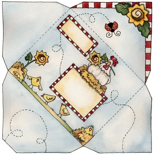 Sobres para armar e imprimir - Imagui