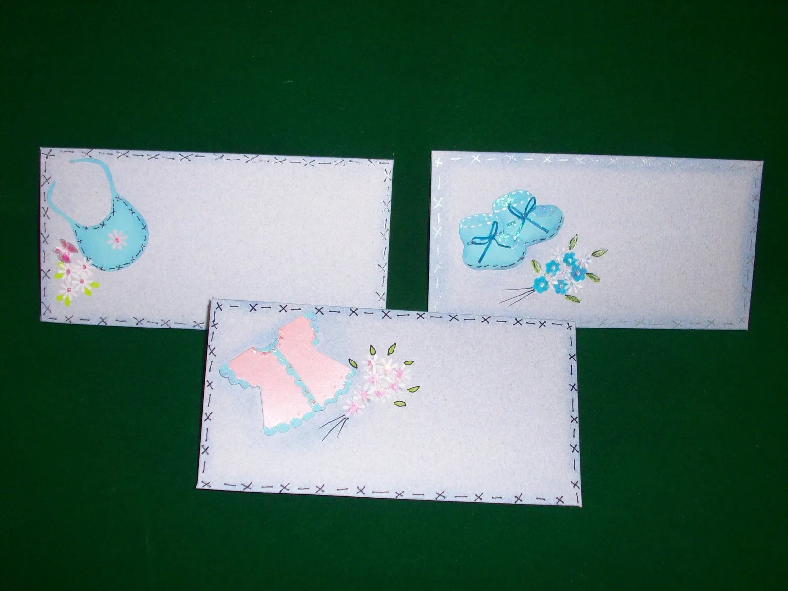 SOBRES PARA BABY SHAWER | Creando Con Papel