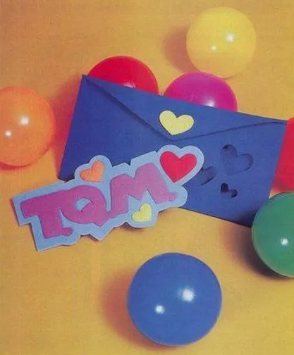 Sobres de foami para cumpleaños ~ lodijoella Sobres de foami para cumpleaños ~ lodijoella