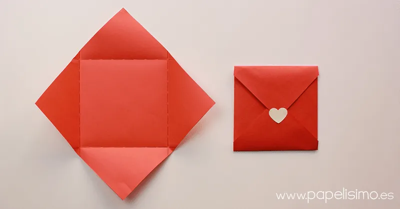 Cómo hacer sobres de papel originales | Papelisimo Cómo hacer sobres de papel originales | Papelisimo
