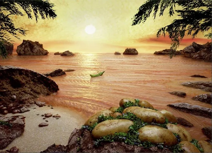 SOCIALISMO ZEN: Los paisajes comestibles de Carl Warner