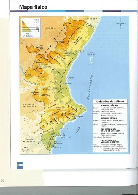 ESPAÑA: Comunitat Valencia: Medio Físico