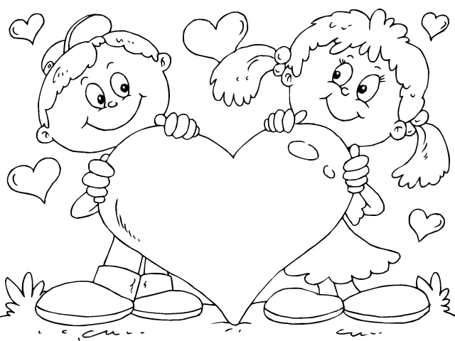 Image De Amor: Imagenes Para El Dia De San Valentin Para Colorear
