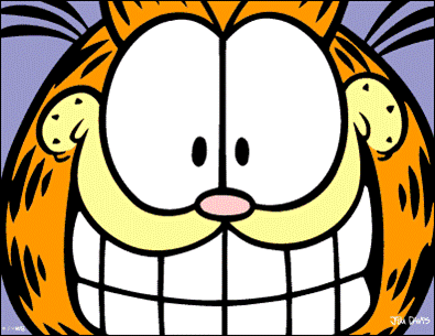 Cara de garfield - Imagui