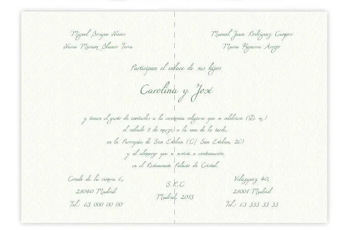 El sofá amarillo » invitaciones