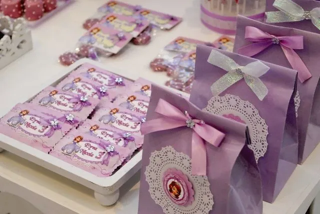 Sofia the First Birthday Party Ideas | Princesa Sofía, Primer ...