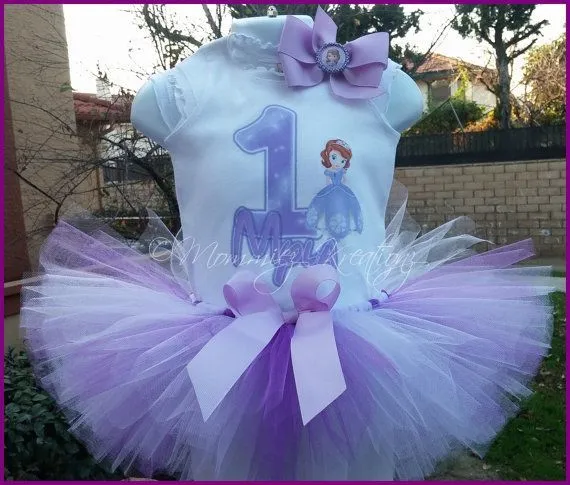 Sofia the First tutu set,2 DESIGNS, First Birthday , Princess ... Sofia the First tutu set,2 DESIGNS, First Birthday , Princess ...