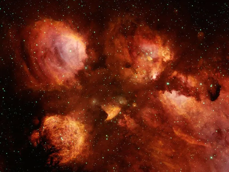 El Sofista: Gran ángulo de la Nebulosa de la Pata de Gato El Sofista: Gran ángulo de la Nebulosa de la Pata de Gato