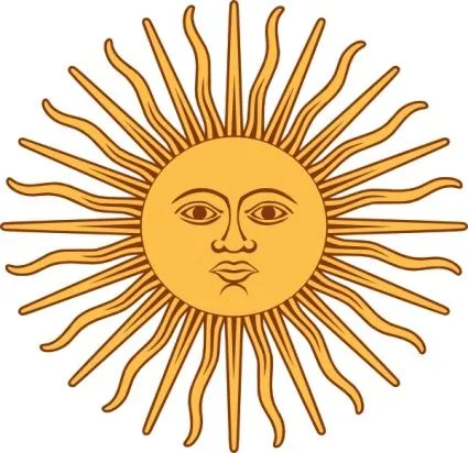 Sol DE Bandera Argentina Clip Art Descargar 1.000 clip arts ...