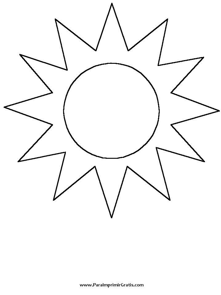 Sol - Para Imprimir Gratis - ParaImprimirGratis. Sol - Para Imprimir Gratis - ParaImprimirGratis.