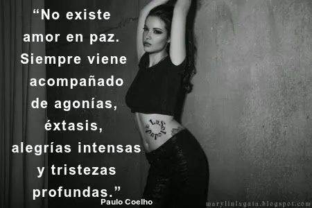 La Soledad : Frases de Paulo Coelho.