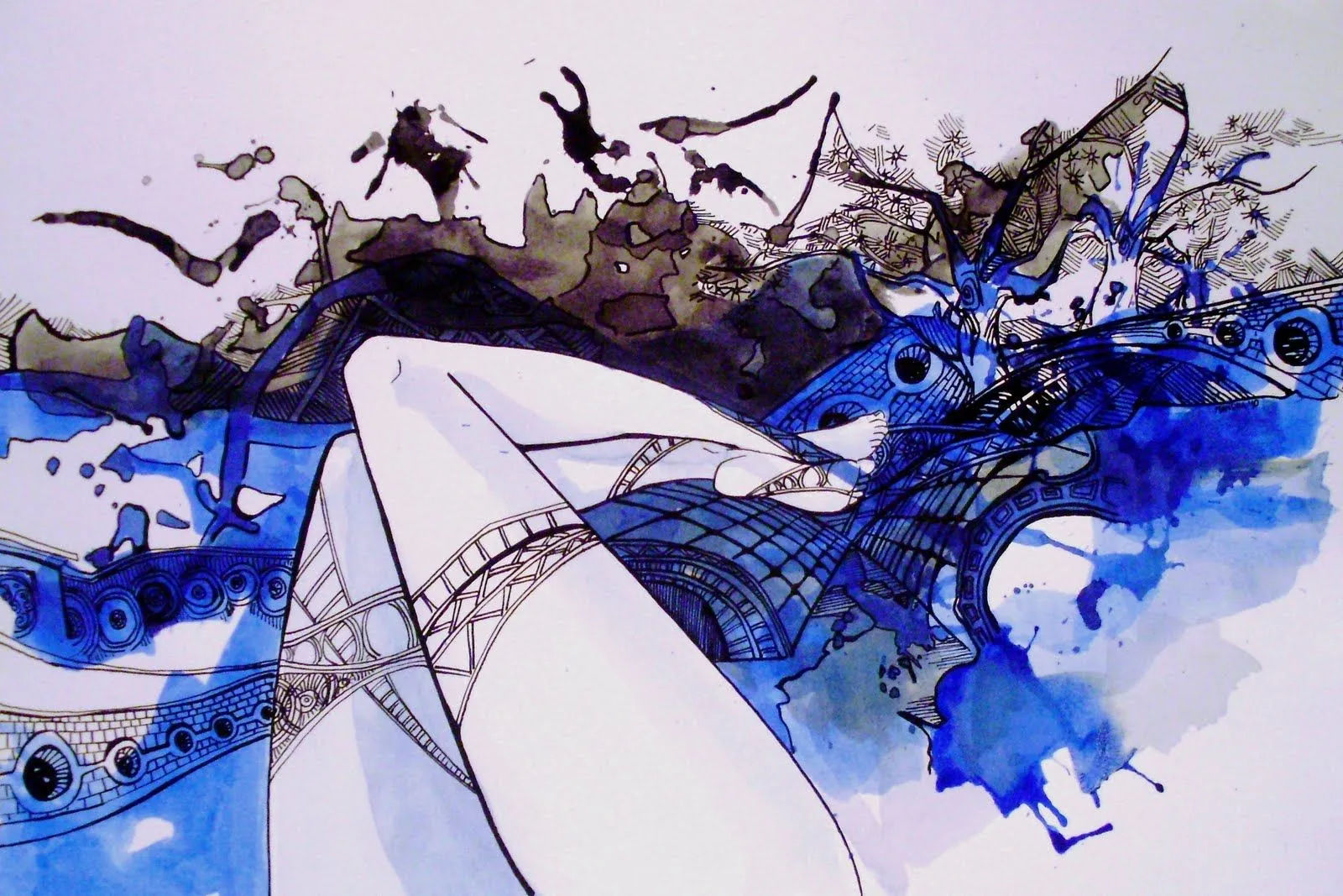 Soledad Mansilla: cosas azules