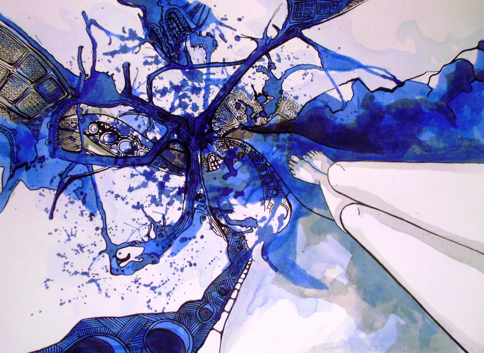SOLEDAD MANSILLA: cosas azules
