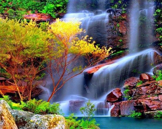 Fondos de pantalla de Hermosos paisajes de Cascadas | BloggerGifs