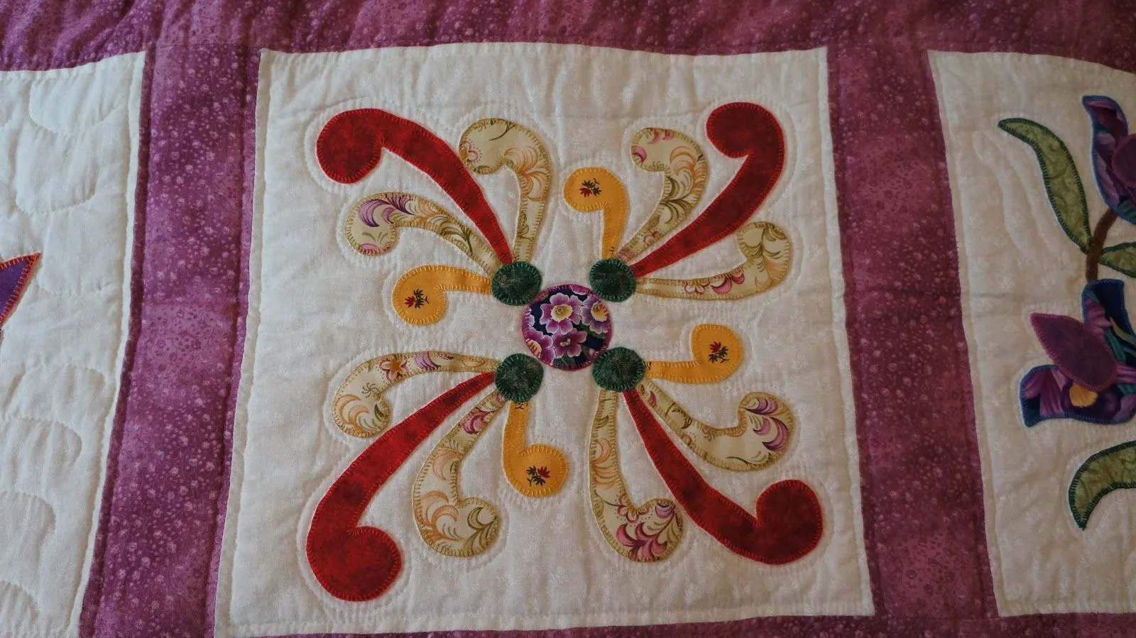 SOLI MULTILABORES - LABORES A MANO: COLCHA PATCHWORK DE FLORES ... SOLI MULTILABORES - LABORES A MANO: COLCHA PATCHWORK DE FLORES ...