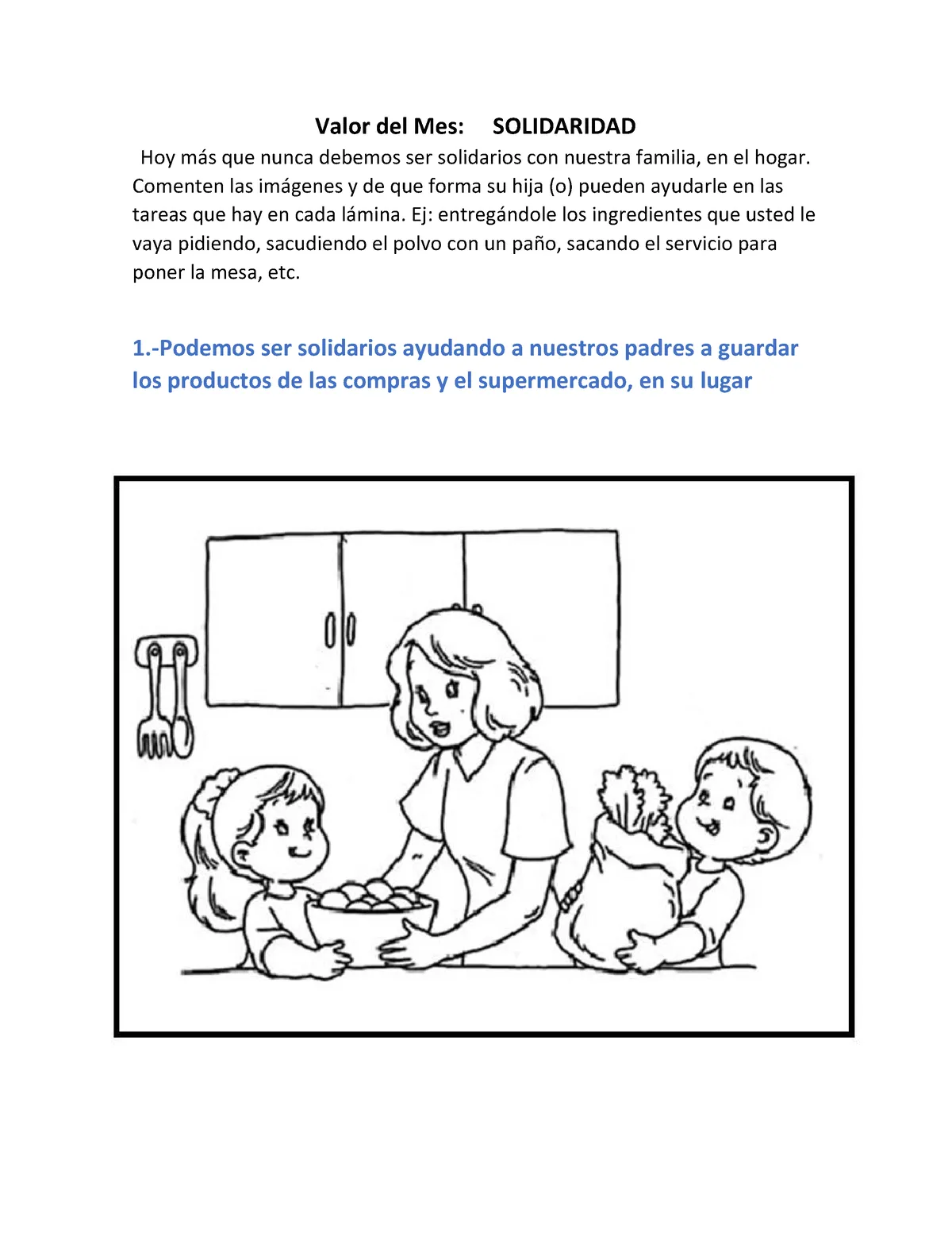 Solidaridad-para-colorear - Valor del Mes: SOLIDARIDAD Hoy más que nunca debemos ser solidarios con - Studocu Solidaridad-para-colorear - Valor del Mes: SOLIDARIDAD Hoy más que nunca debemos ser solidarios con - Studocu