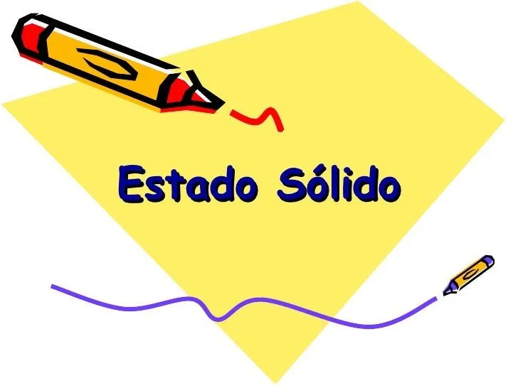 Estado sólido (1)