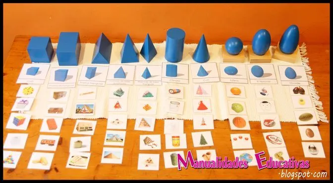 Sólidos Geométricos Montessori - Tarjetas para imprimir ... Sólidos Geométricos Montessori - Tarjetas para imprimir ...