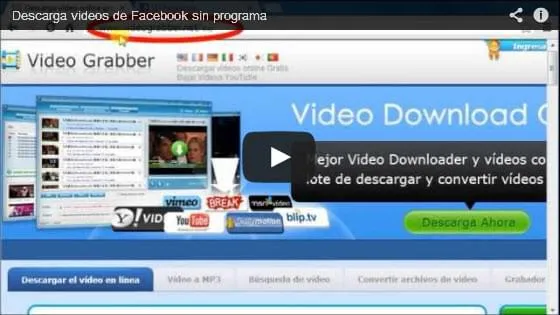 Una solución sólida para descargar videos de Facebook