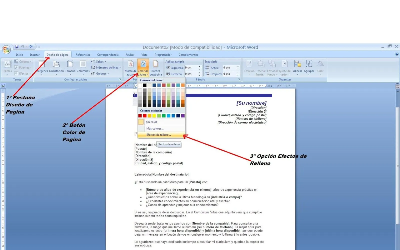 SOLUCIONES TECNICAS - INFORMATICA DE USUARIO: TRUCO Nº 22 - WORD ...