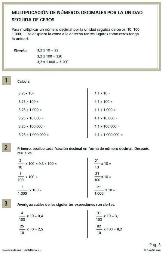 SOLVED: me ayudan pliss doy corona, puntos, los sigo , MULTIPLICACIÓN DE NÚMEROS DECIMALES POR LA UNIDAD SEGUIDA DE CEROS Para multlpllcar un núrnero decimal por la unidad seguida de ceros: 10, SOLVED: me ayudan pliss doy corona, puntos, los sigo , MULTIPLICACIÓN DE NÚMEROS DECIMALES POR LA UNIDAD SEGUIDA DE CEROS Para multlpllcar un núrnero decimal por la unidad seguida de ceros: 10,