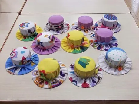 Sombrero alfiletero realizado con los niños - Paperblog
