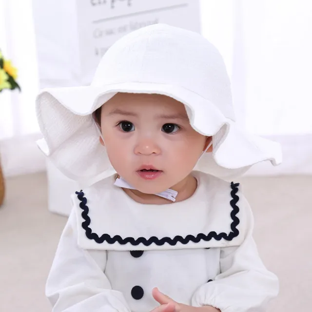 Sombrero de algodón para bebé y niña, gorra de cubo de Color liso, para el Sol, para playa, otoño - AliExpress Sombrero de algodón para bebé y niña, gorra de cubo de Color liso, para el Sol, para playa, otoño - AliExpress
