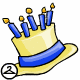 sombrero azul de pastel del cumpleanos num 9 sombrero azul de pastel del cumpleanos num 9