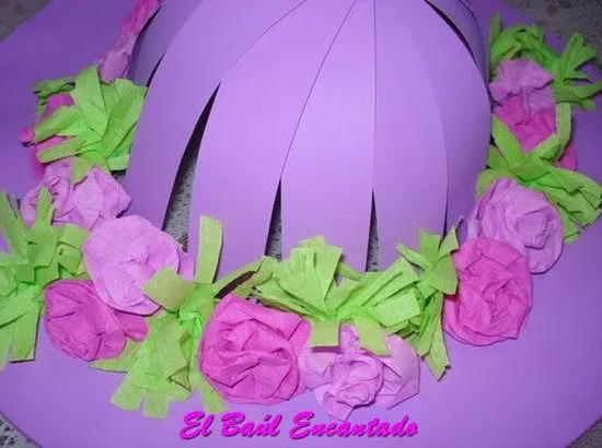 Sombrero de Cartulina para la Fiesta de la Primavera ...