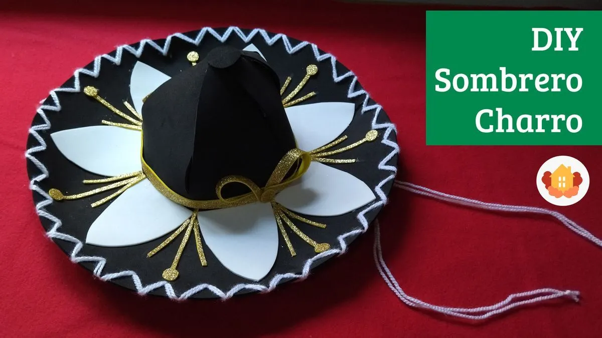 Cómo Hacer Sombrero Charro Mariachi En Foami Fácil - La Casita Curiosa Cómo Hacer Sombrero Charro Mariachi En Foami Fácil - La Casita Curiosa