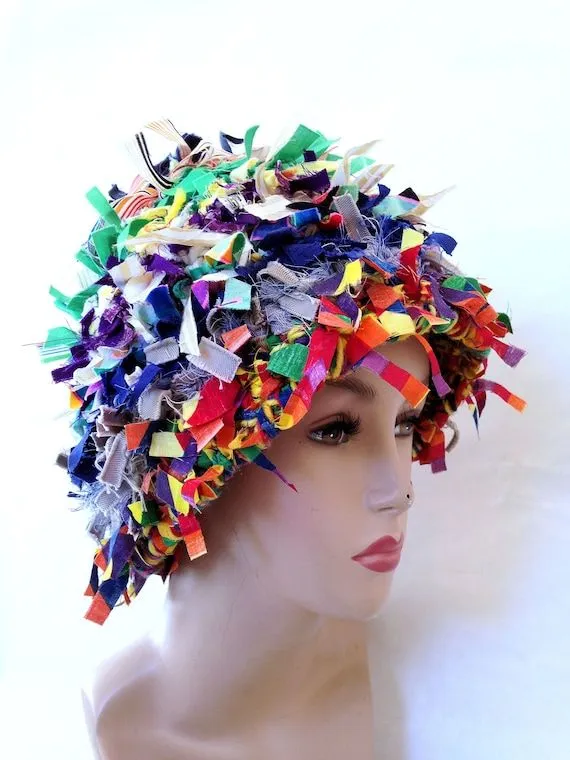 Sombrero Cloche trapo ganchillo sombrero loco sombrero boho - Etsy México Sombrero Cloche trapo ganchillo sombrero loco sombrero boho - Etsy México