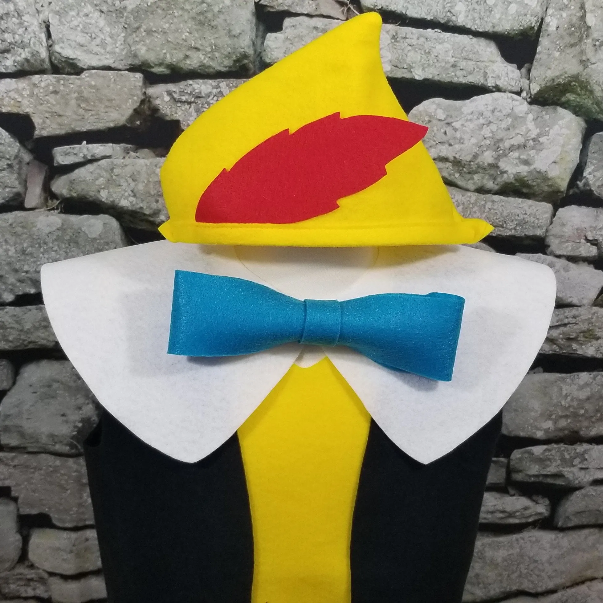 Sombrero de fieltro Pinocho - Etsy España