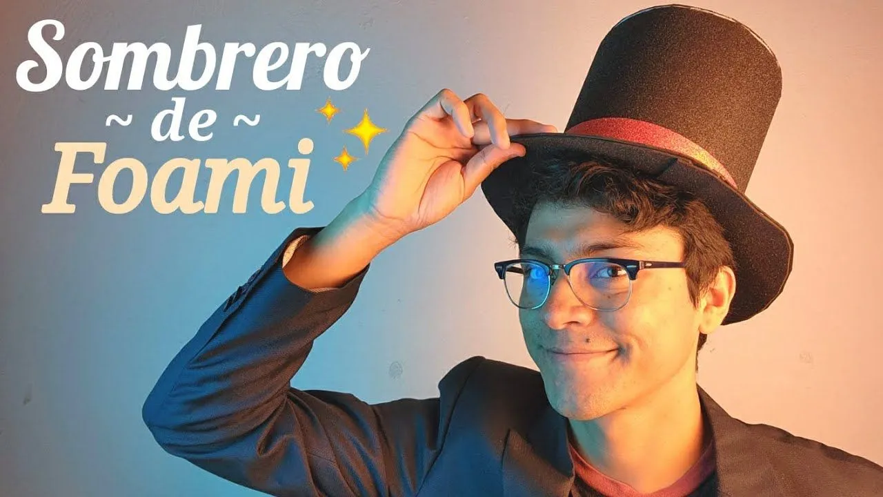 Cómo hacer un Sombrero con Foami (goma eva) tutorial fácil y rápido - Momuscraft - YouTube Cómo hacer un Sombrero con Foami (goma eva) tutorial fácil y rápido - Momuscraft - YouTube
