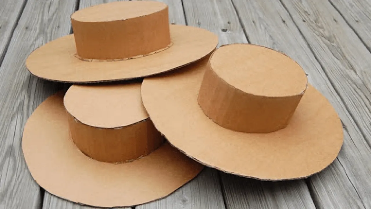 Como hacer un sombrero – Manualidades Gratis Como hacer un sombrero – Manualidades Gratis
