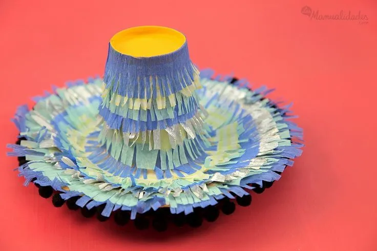 Cómo hacer un sombrero mexicano de papel | Arte cultura latina ... Cómo hacer un sombrero mexicano de papel | Arte cultura latina ...