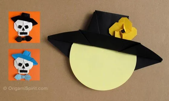Cómo se hace un sombrero en origami -Sombrero mexicano