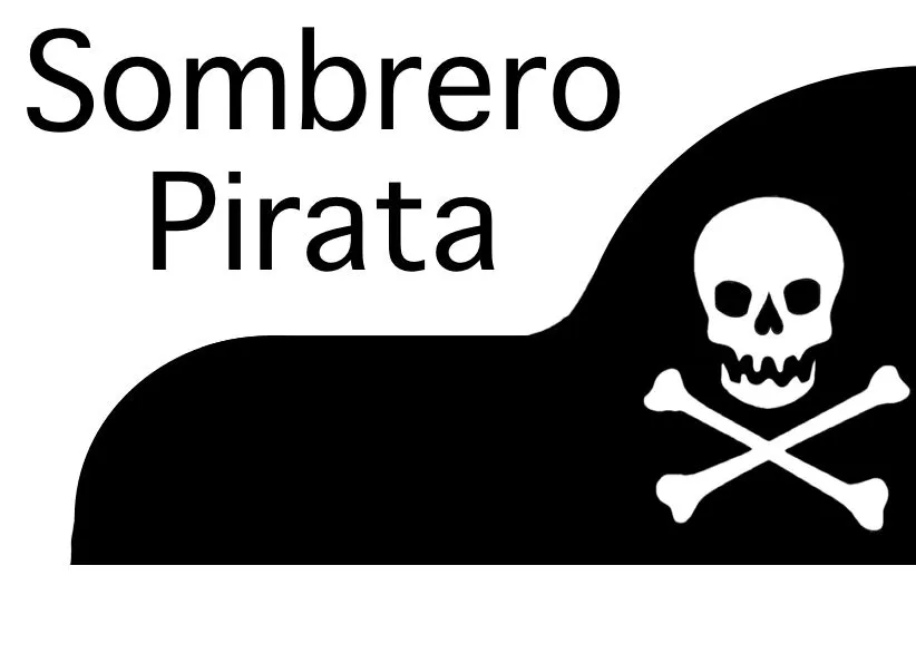 Sombrero y parche de pirata en goma eva - Manualidades en Goma Eva y Foami Sombrero y parche de pirata en goma eva - Manualidades en Goma Eva y Foami