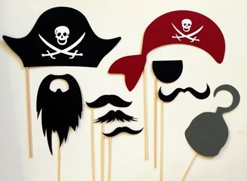 Sombrero de pirata para colorear - Imagui