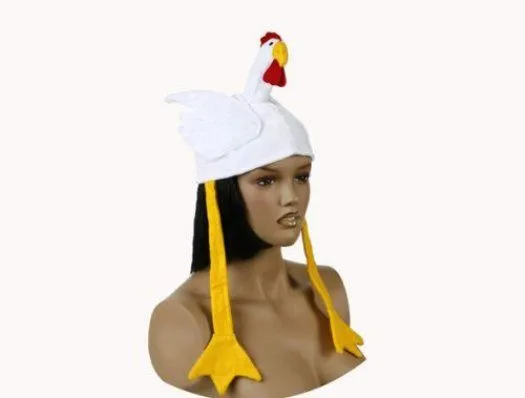 Cómo hacer un gorro de pollo - Imagui