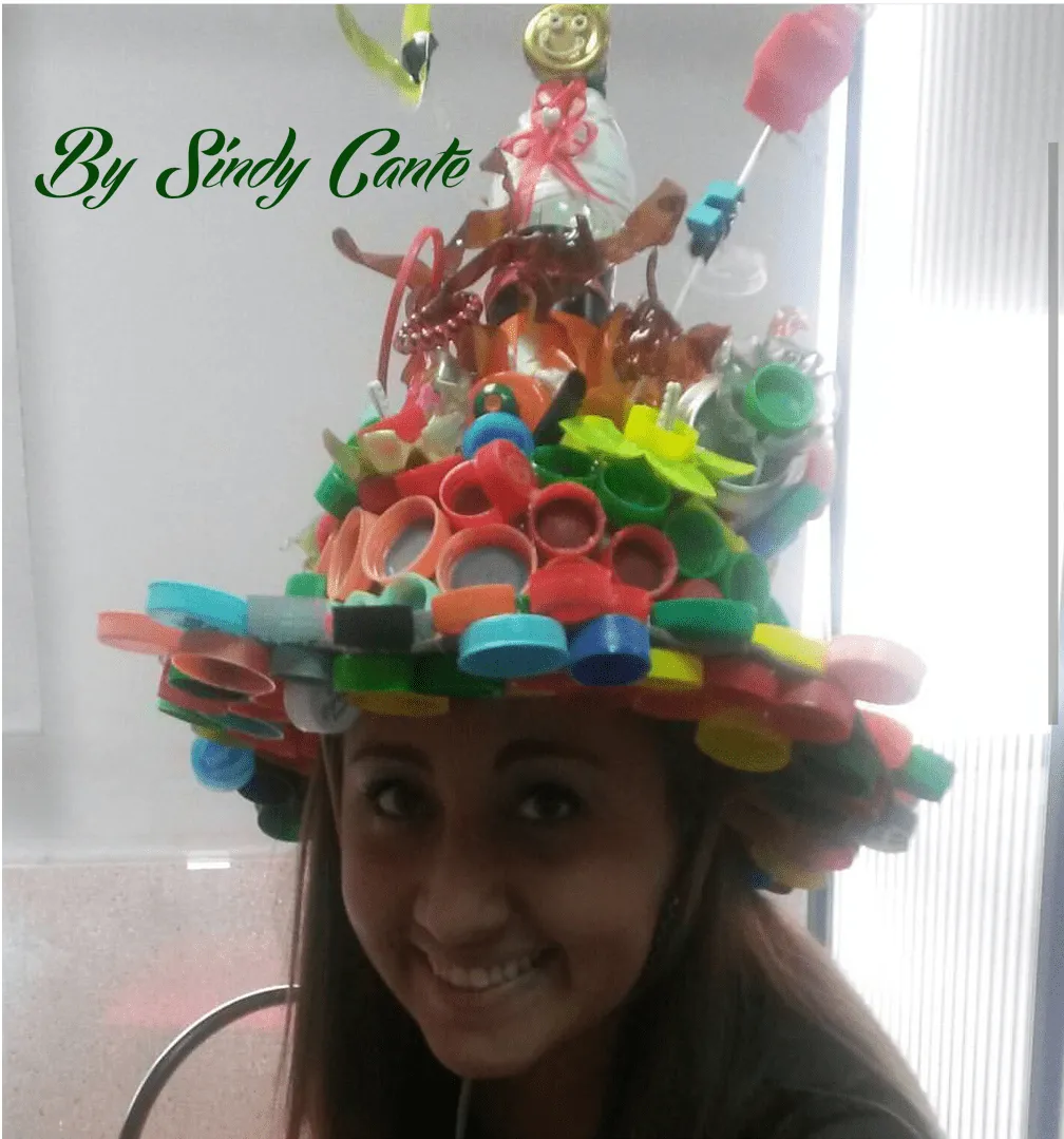 Sombrero reciclado | Sombreros con material reciclado, Sombreros reciclados, Sombreros locos Sombrero reciclado | Sombreros con material reciclado, Sombreros reciclados, Sombreros locos