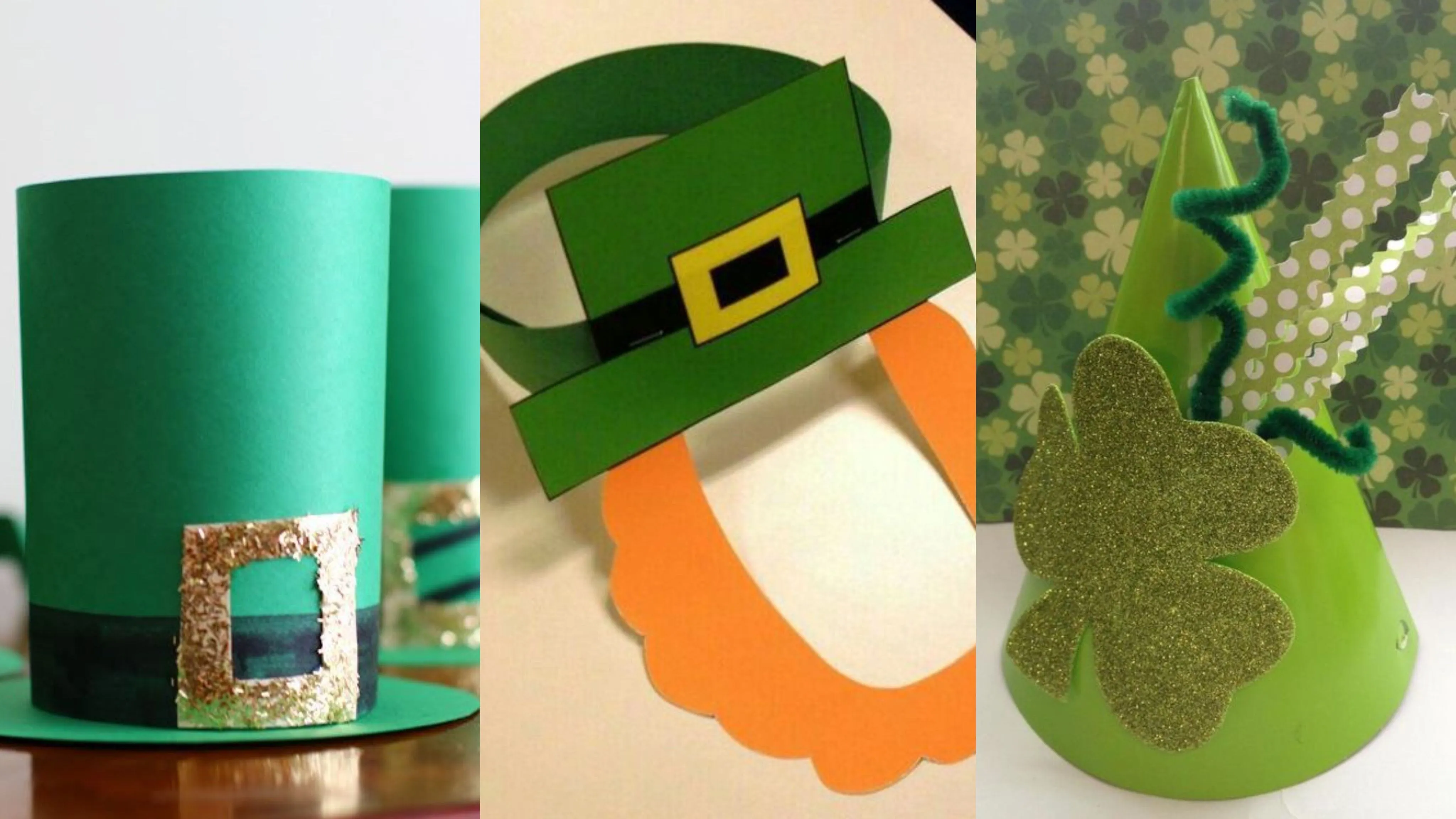 Sombrero de San Patricio para niña: 5 ideas fáciles de hacer en casa Sombrero de San Patricio para niña: 5 ideas fáciles de hacer en casa